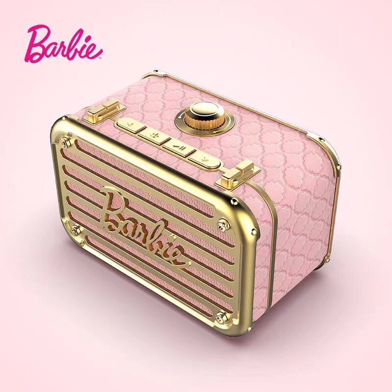 Barbie Bluetooth Retro Portable Audio Speaker