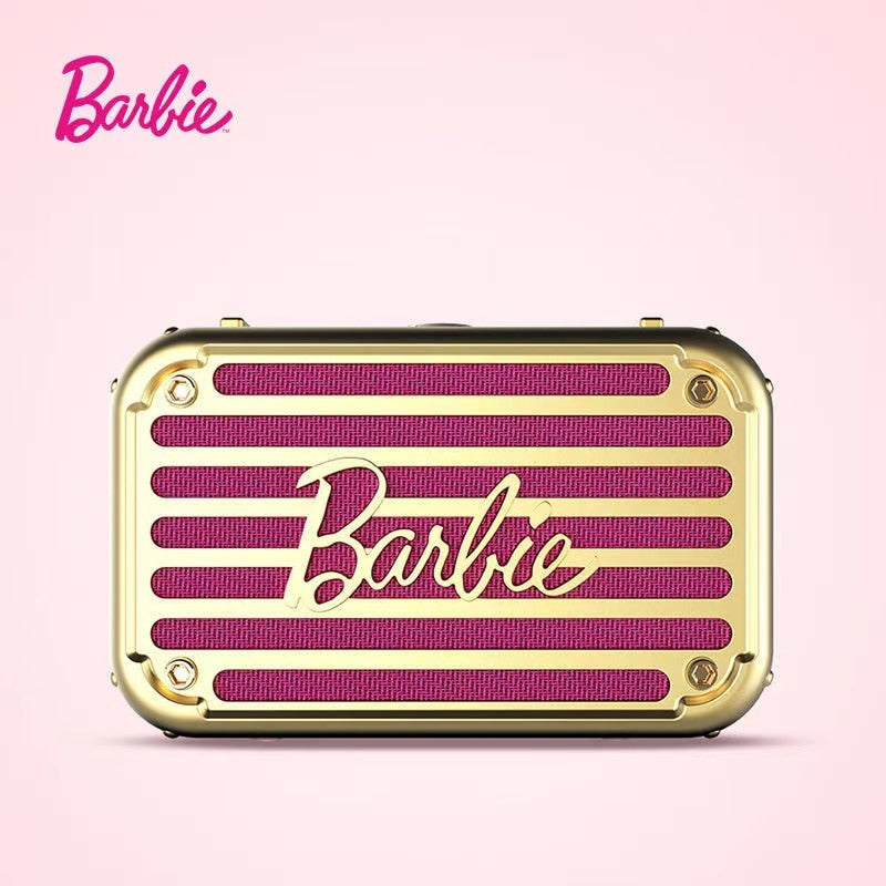 Barbie Bluetooth Retro Portable Audio Speaker